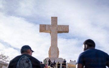 1st AD CAB holds spiritual forgiveness hike