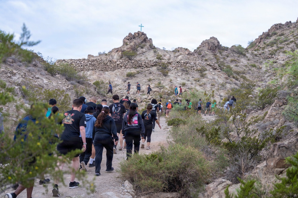 1st AD CAB holds spiritual forgiveness hike