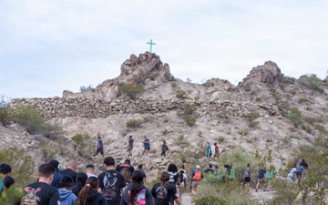 1st AD CAB holds spiritual forgiveness hike