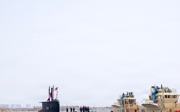 Peruvian Submarine BAP Chipana (SS 34) Arrives for DESI 2026