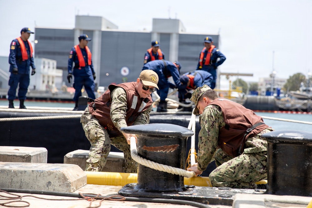 Peruvian Submarine BAP Chipana (SS 34) Arrives for DESI 2026