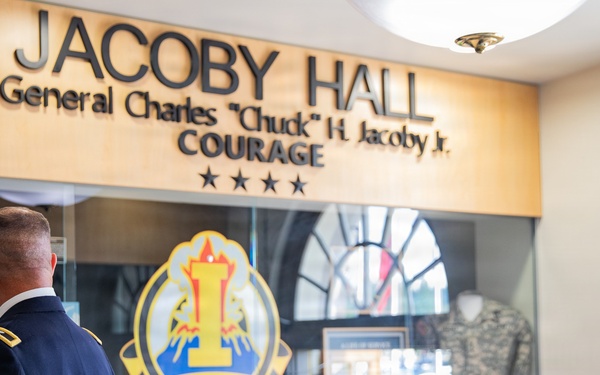 Jacoby Hall Memorialization Ceremony
