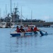 Service members compete in RIMPAC canoeing competition