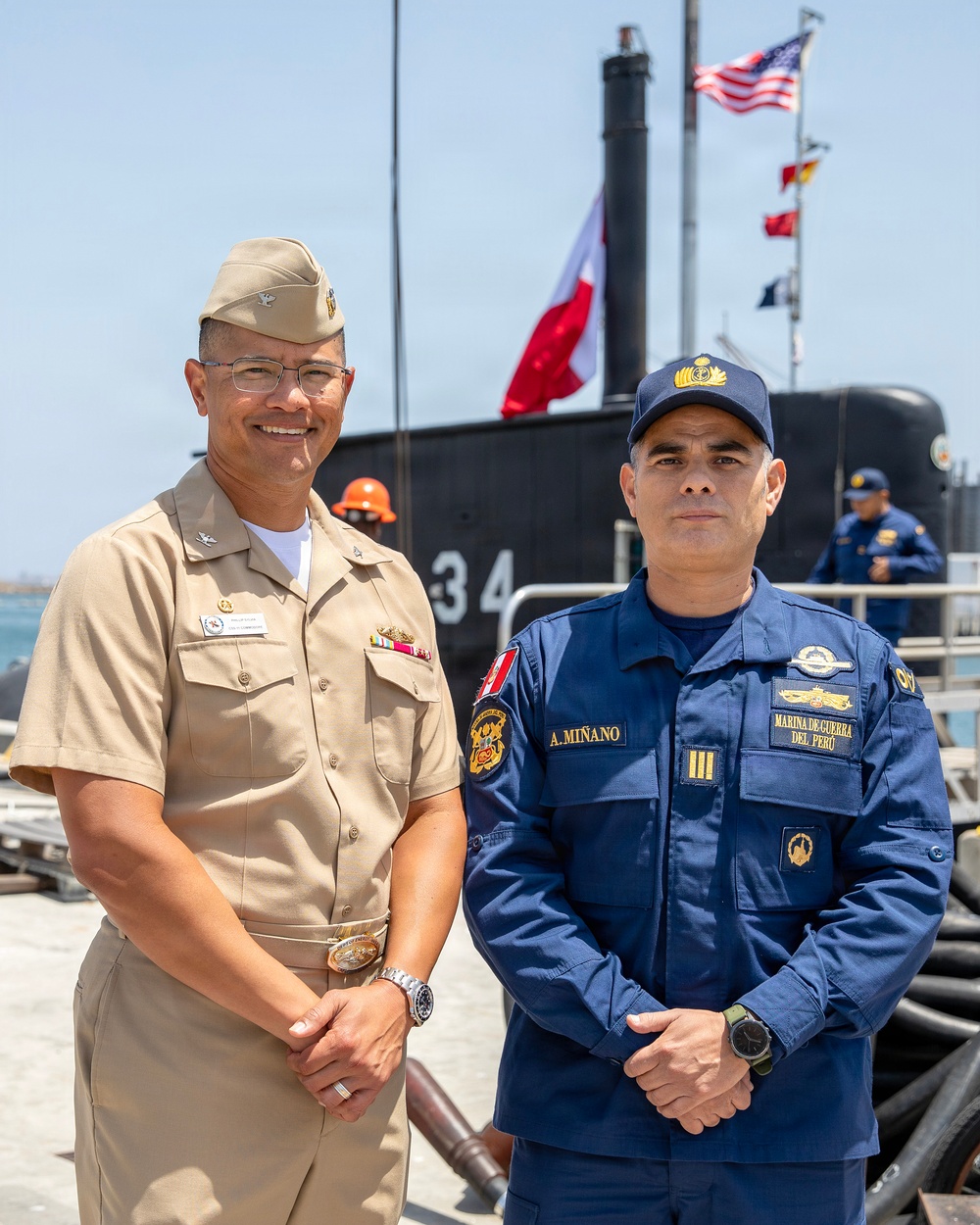 Peruvian Submarine BAP Chipana (SS 34) Arrives for DESI 2026