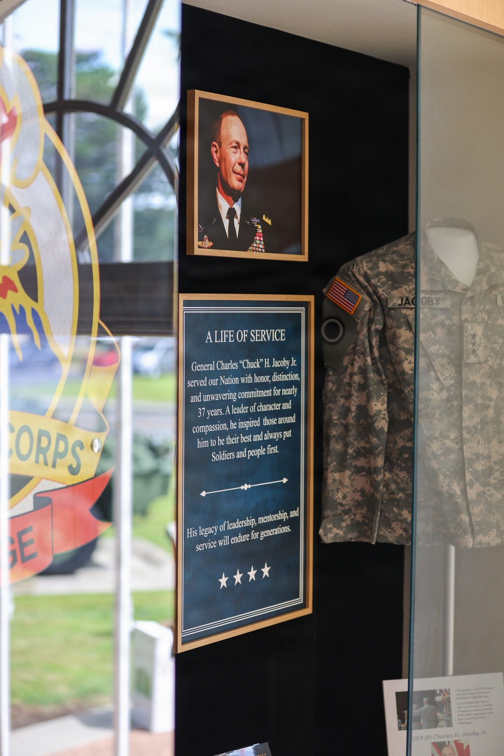 I Corps memorializes headquarters as Jacoby Hall