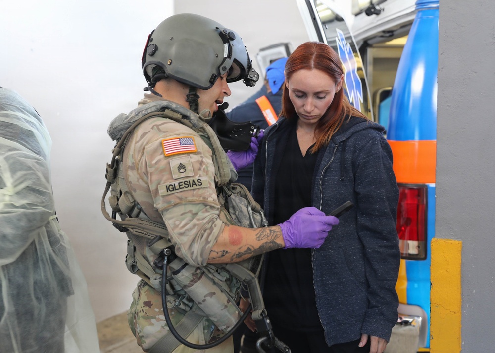 MEDEVAC Training at San Juan