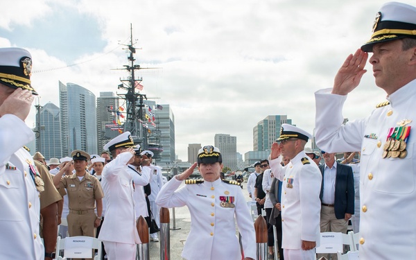 Married Navy Doctor Captains Hold Rare Dual Retirement Ceremony