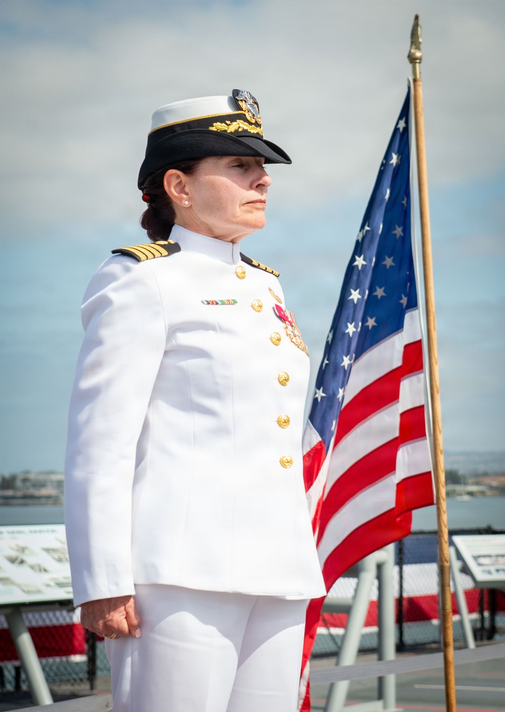Married Navy Doctor Captains Hold Rare Dual Retirement Ceremony
