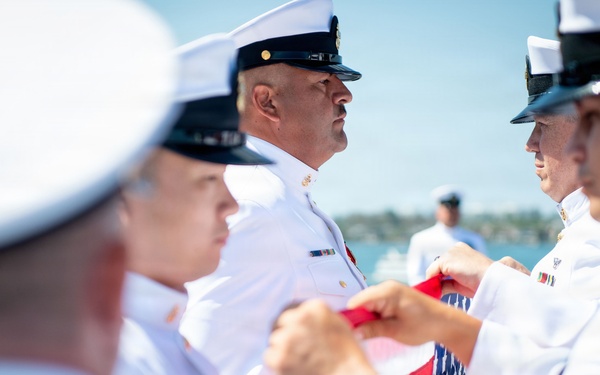 Married Navy Doctor Captains Hold Rare Dual Retirement Ceremony