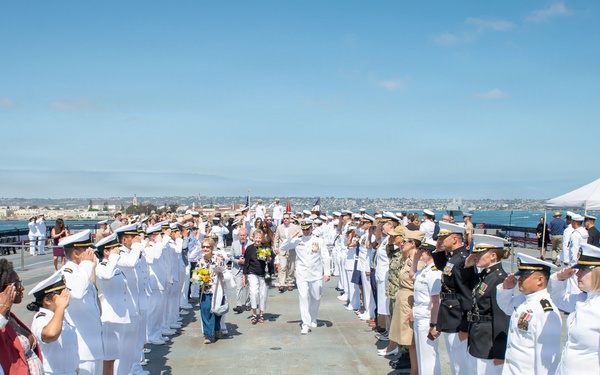 Married Navy Doctor Captains Hold Rare Dual Retirement Ceremony