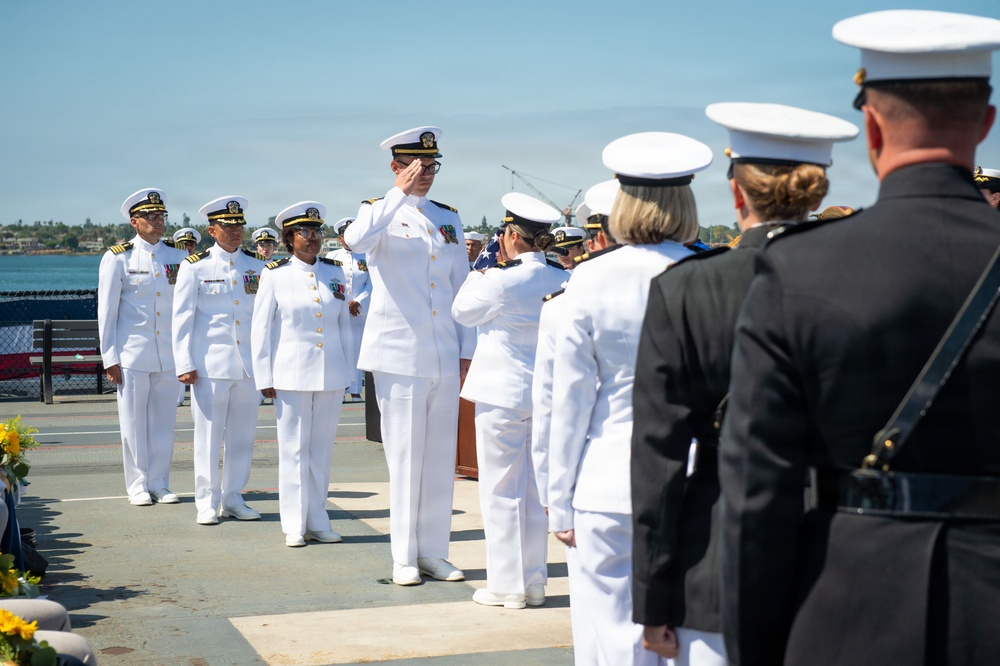 Married Navy Doctor Captains Hold Rare Dual Retirement Ceremony