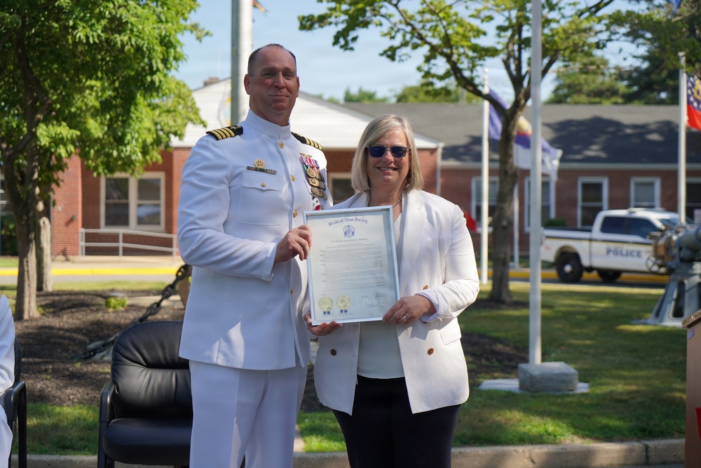 Naval Weapons Station Earle Change of Command 2026