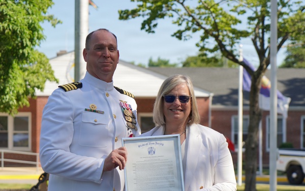 Naval Weapons Station Earle Change of Command 2026