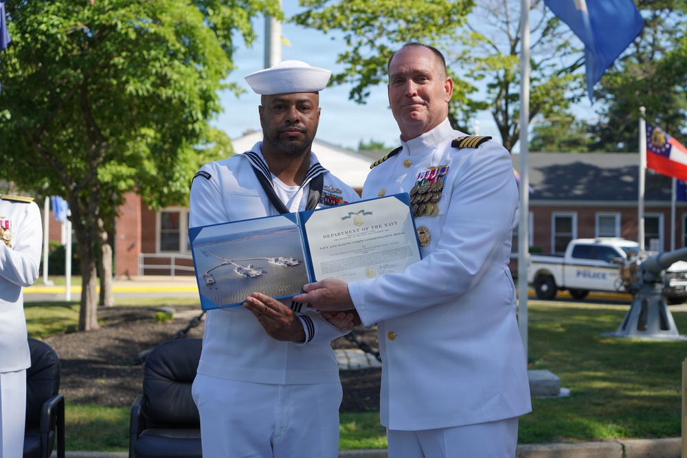 Naval Weapons Station Earle Change of Command 2026