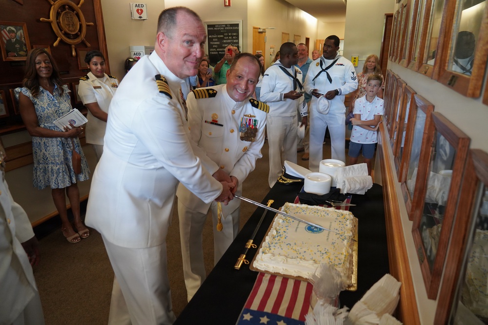 Naval Weapons Station Earle Change of Command 2026