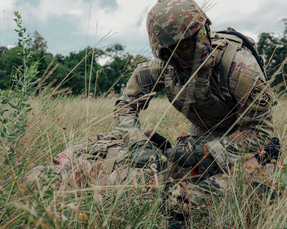 Soldiers from 1-44 ADA conduct Soldier Tasks and Drills
