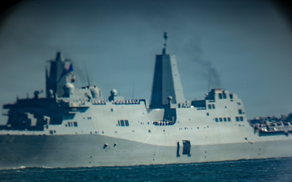 The USS Arlington (LPD-24) Arrives for INR 250
