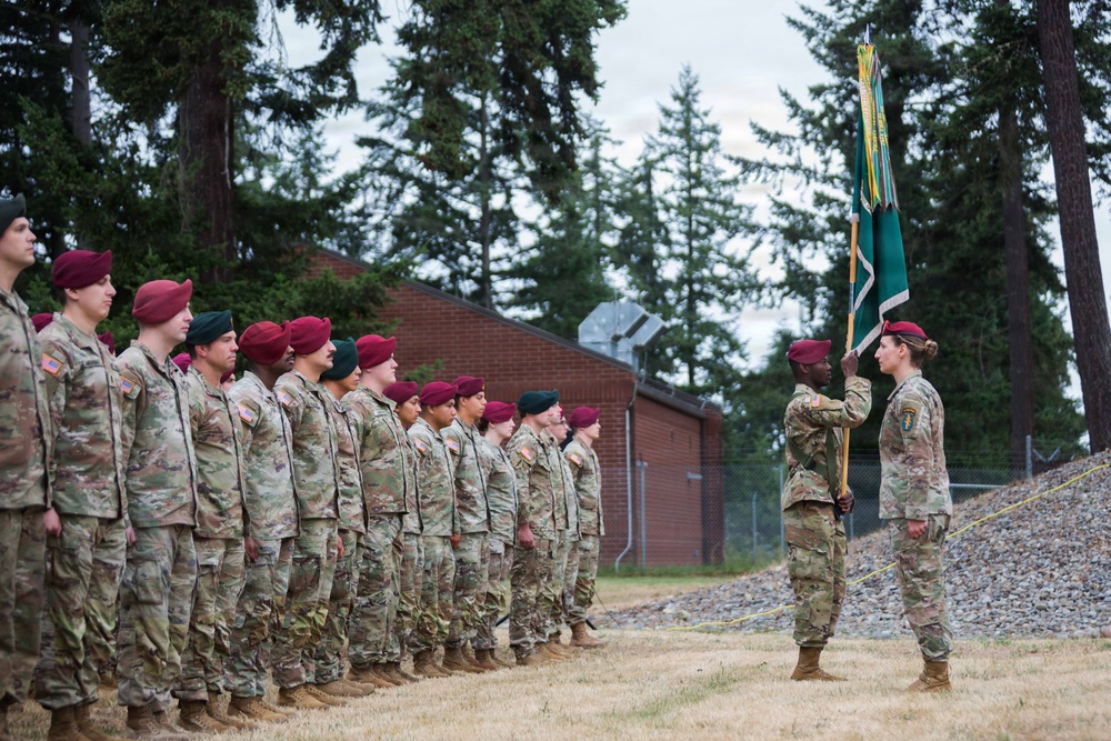 1st Special Forces Group (Airborne) Change of Command ceremony