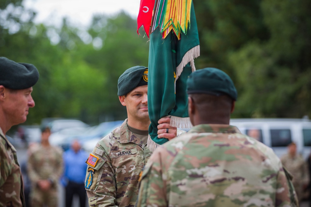 1st Special Forces Group (Airborne) Change of Command ceremony