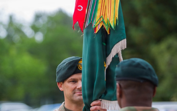 1st Special Forces Group (Airborne) Change of Command ceremony