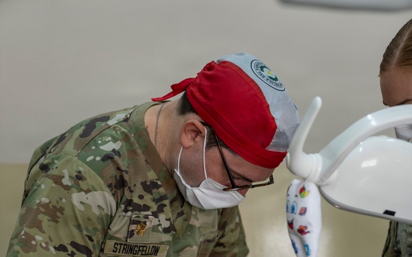 Arkansas Army National Guard dentist brings civilian expertise to AMISTAD 2026