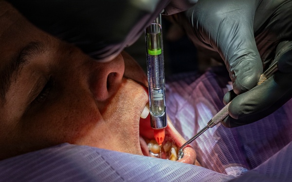 Arkansas Army National Guard dentist brings civilian expertise to AMISTAD 2026