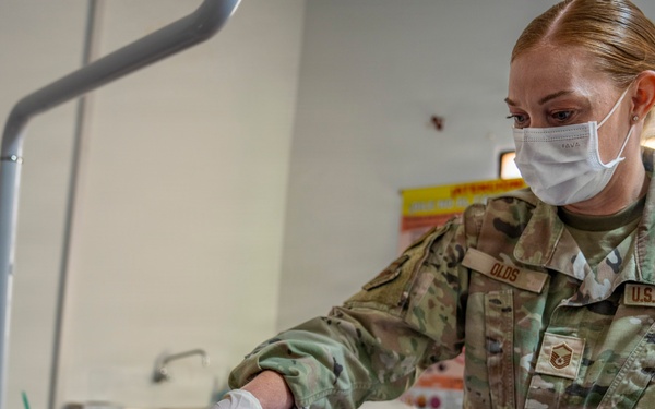 Arkansas Army National Guard dentist brings civilian expertise to AMISTAD 2026