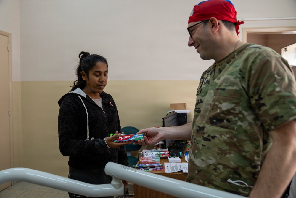 Arkansas Army National Guard dentist brings civilian expertise to AMISTAD 2026