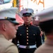 U.S. Marine participates in ceremonial drill demonstration during Sail 250