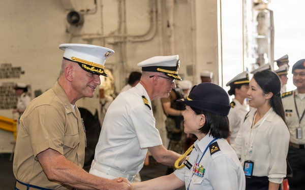 INR 250 Meet and Greet aboard USS Arlington (LPD-24)