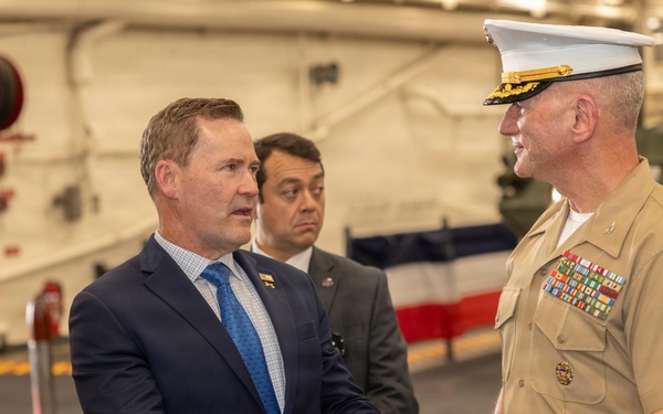 INR 250 Meet and Greet aboard USS Arlington (LPD-24)