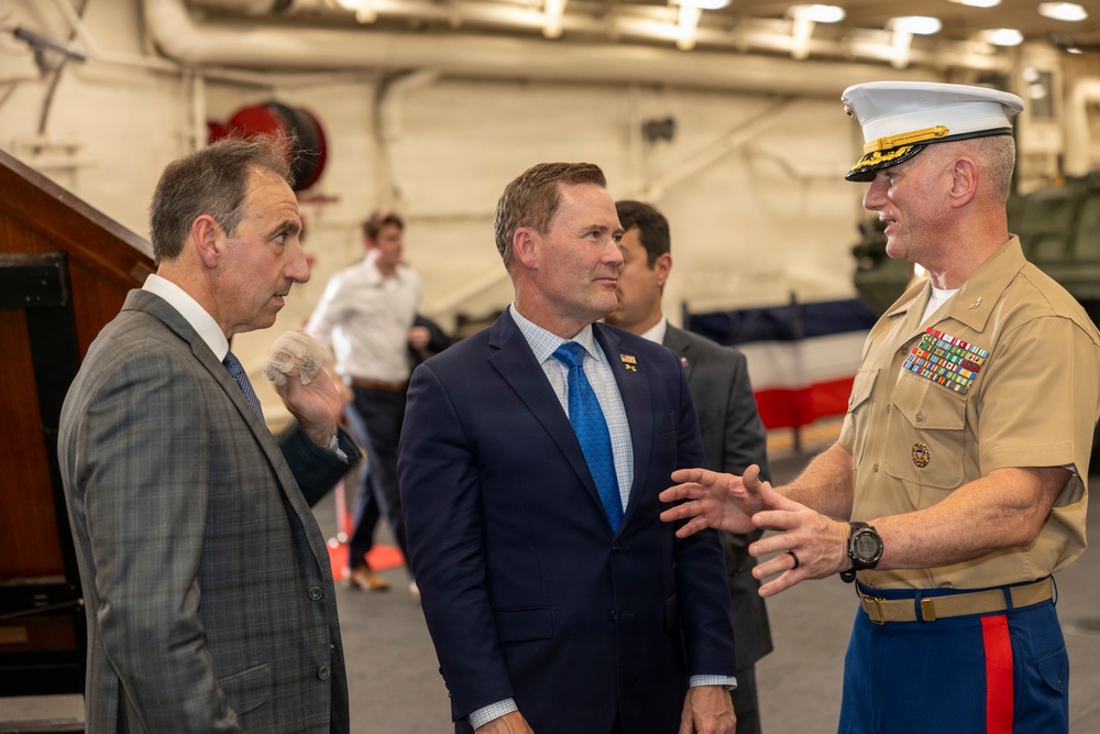 INR 250 Meet and Greet aboard USS Arlington (LPD-24)
