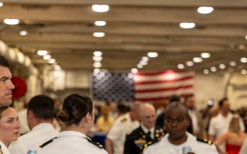 INR 250 Meet and Greet aboard USS Arlington (LPD-24)