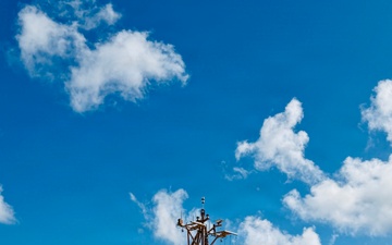 U.S. Coast Guard crews prepare for Typhoon Bavi
