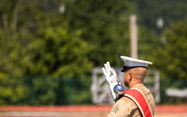 U.S. Marines attend a Community Relations Event for INR250