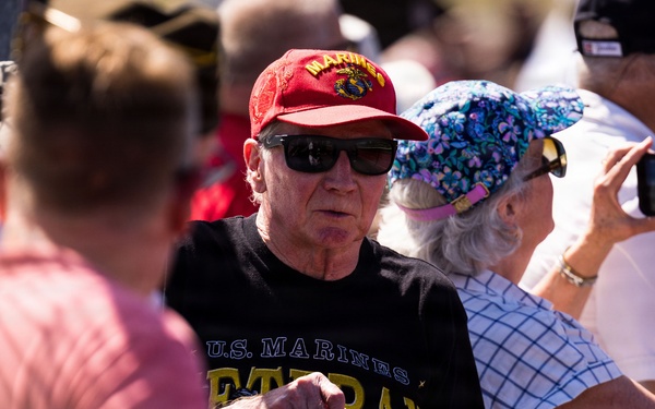 U.S. Marines attend a Community Relations Event for INR250
