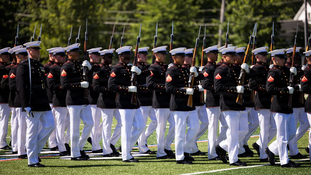 U.S. Marines attend a Community Relations Event for INR250