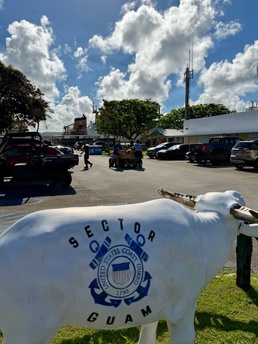 U.S. Coast Guard crews prepare for Typhoon Bavi