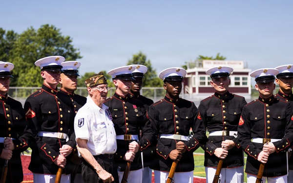 U.S. Marines attend a Community Relations Event for INR250