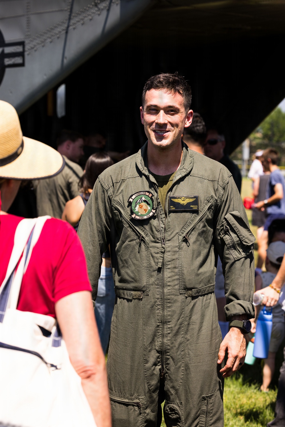 U.S. Marines attend a Community Relations Event for INR250