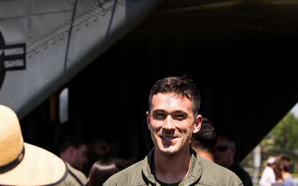 U.S. Marines attend a Community Relations Event for INR250