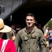 U.S. Marines attend a Community Relations Event for INR250