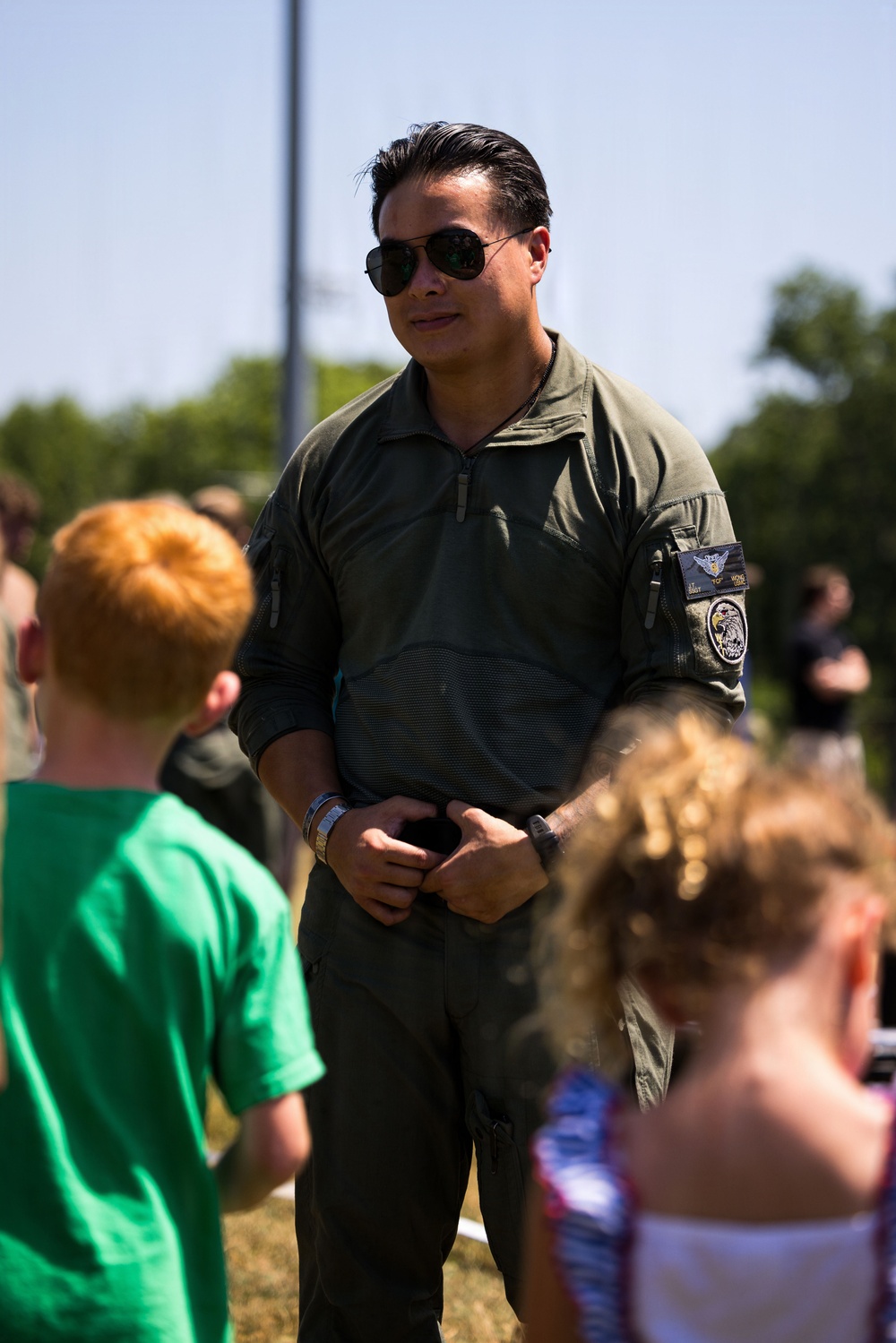 U.S. Marines attend a Community Relations Event for INR250