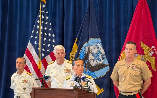 Joint Press Conference Highlights International Naval Review 250