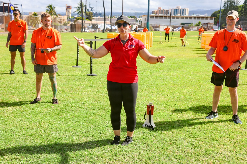 RIMPAC 2026 participants compete at MWR obstacle course