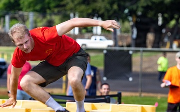RIMPAC 2026 participants compete at MWR obstacle course