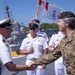 RCN Halifax Class Frigate Regina (FFH 334) welcomes Aboard Royal Canadian Army Colonel