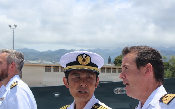 Spanish Navy Visits JS Kongo During RIMPAC 2026