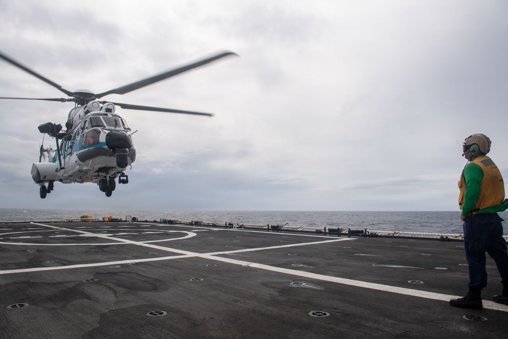 USCGC Midgett (WMSL 757) conducts SAREX with Japan Coast Guard