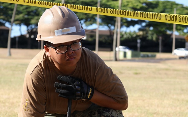 NMCB 18 Seabees Erect Medical Tent During RIMPAC 2026
